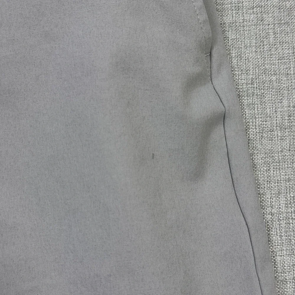 Holderness & Bourne Performance Golf Chino Shorts Mens 35 Gray Polyester
